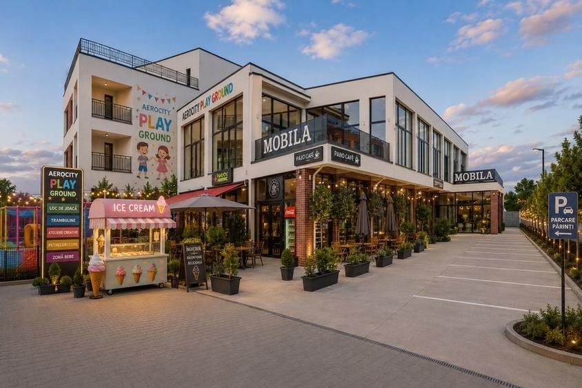 Spațiu comercial, de 100 mp, în Tunari