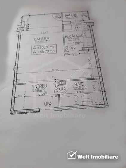 Apartament de vanzare, 46,70mp plus balcon, zona Calea Dorobantilor - 7