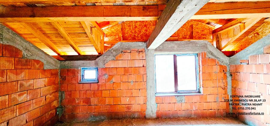 Casa la rosu D+P+E si teren 873 mp, sat Bistrita - 11