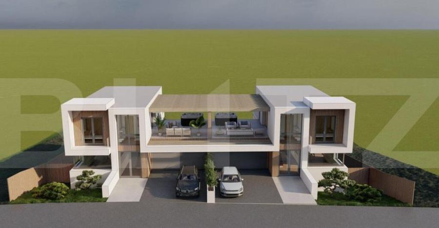 Teren cu autorizatie de constructie duplex, 1061 mp, zona Wo - 3