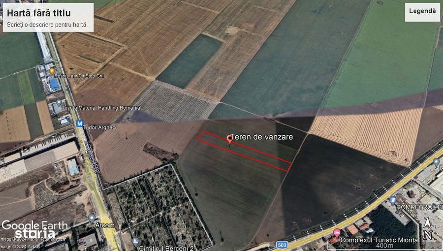 Teren Popesti Leordeni,Ilfov 12.000 mp - 2