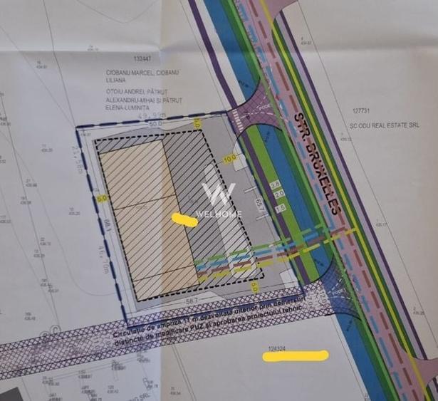Teren industrial, foarte bine pozitionat, PUD aprobat, str. Buxelles - Sibiu - 7