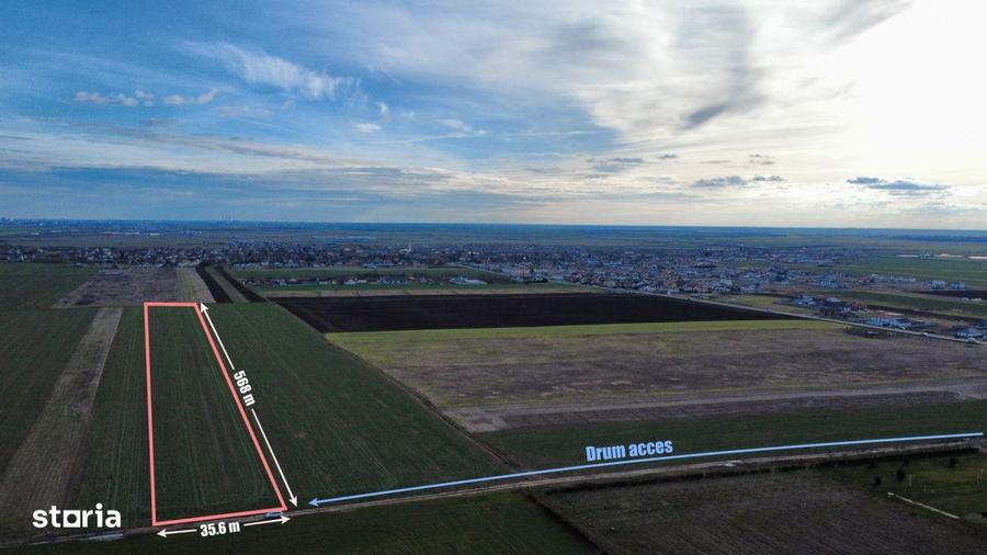 Arabil - inclus in PUG Sanandrei - 10.000 mp - utilitati in apropiere - 1