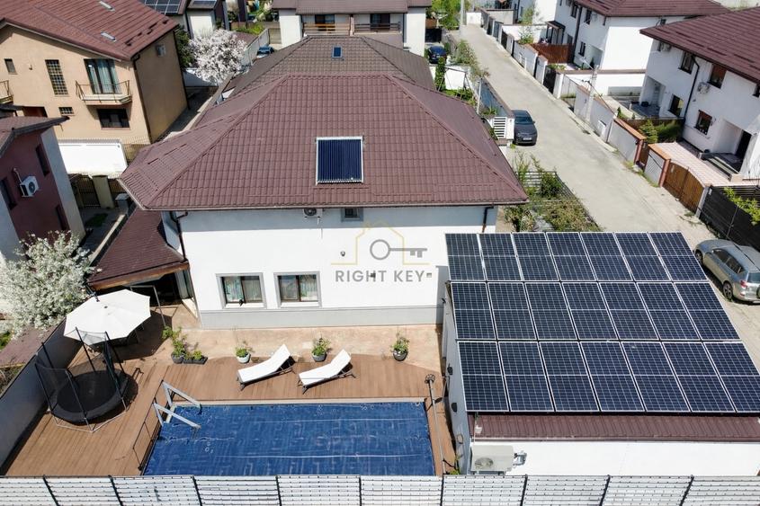 Casă individuală cu 4 camere cu Piscina în Domnești