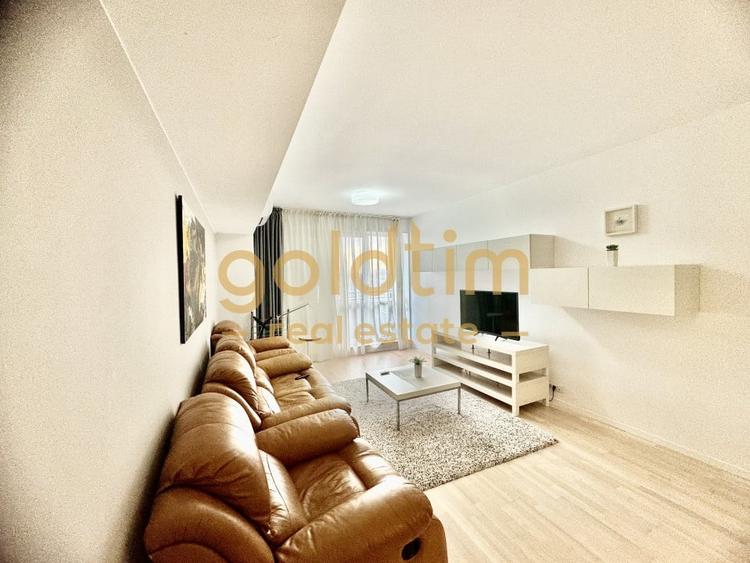 Apartament cu 2 camere decomandat, mobilat în Băneasa