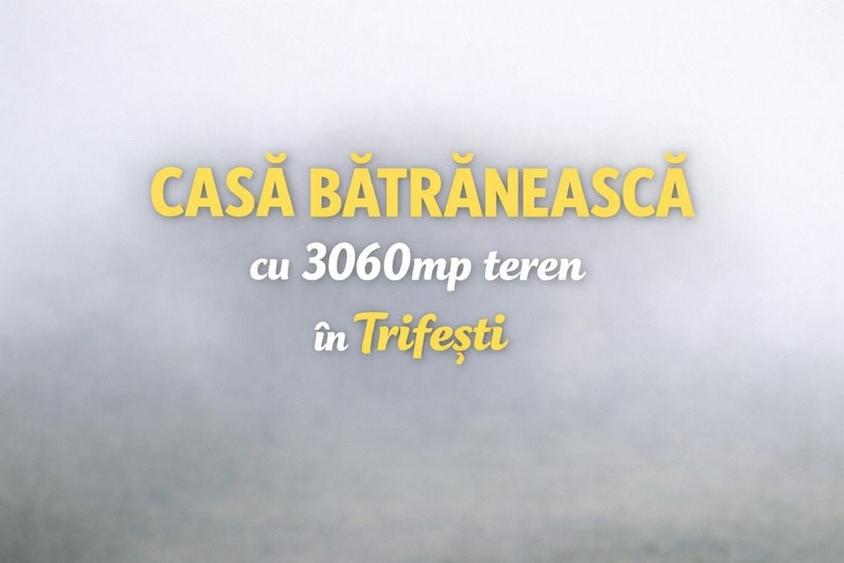 Casă cu 4 camere în Trifești