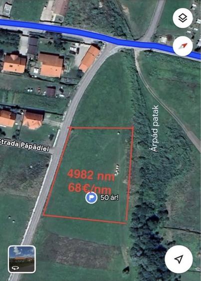 Teren de 4147 mp, în Central