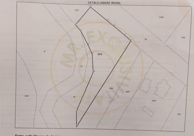 Teren intravilan 1843 mp - Cerbu/Albota/Arges - cu proiect de casa pe parter - 7