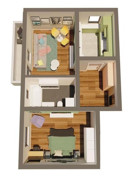 Imobil nou, predare 2025, 2 camere cu boxa + loc parcare - 2