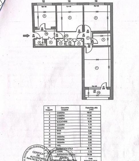 Grand Arena - Turnu Magurele- Apartament 3 Camere