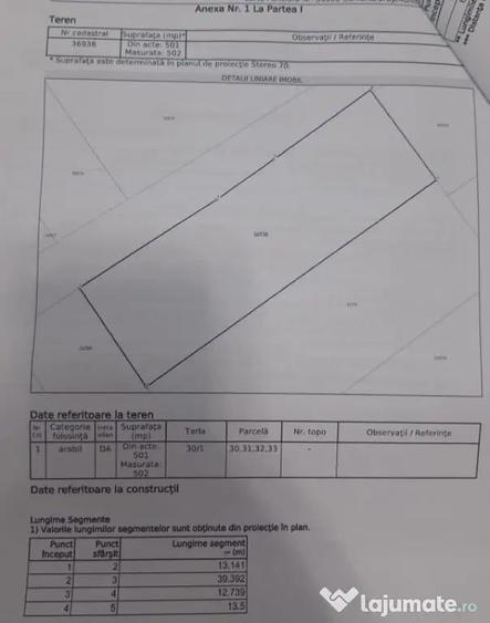 Teren intravilan 460 mp ideal construc?ie sau investi? - 4