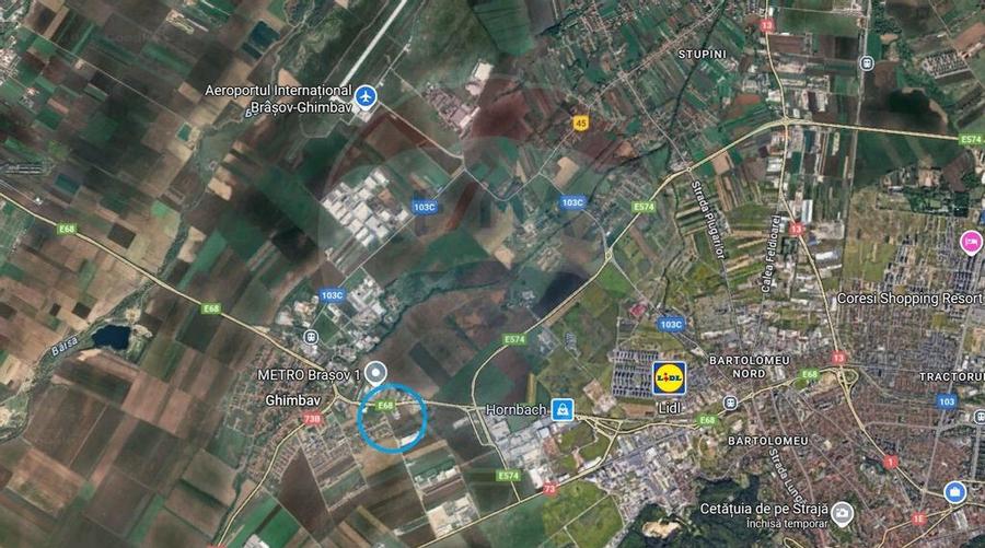 Teren comercial/industrial zona Metro, DN1 Brasov Ghimbav - 14