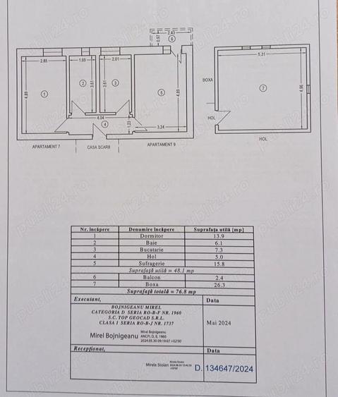 Apartament decomandat de vanzare - 6