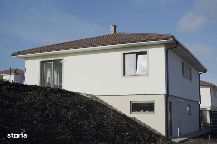 Casa individuala NZEB 4 CAM 145.35 mp teren 680 mp Chinteni - 1