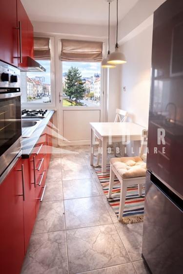 Apartament 2 camere ultracentral, Piața Mihai Viteazu,vedere spre statuie - 1