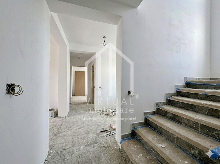 Casa cu 4 camere, 110mp utili,253mp teren, la stadiul de alb, Cisnadie - 5