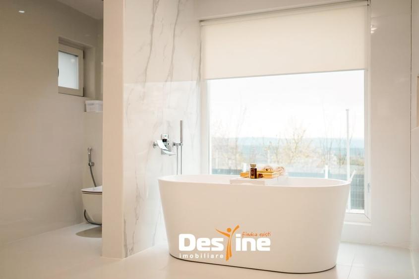 Casa sustenabila 196 mp cu design futurist, in natura, mobilata utilata BARNOVA - 12