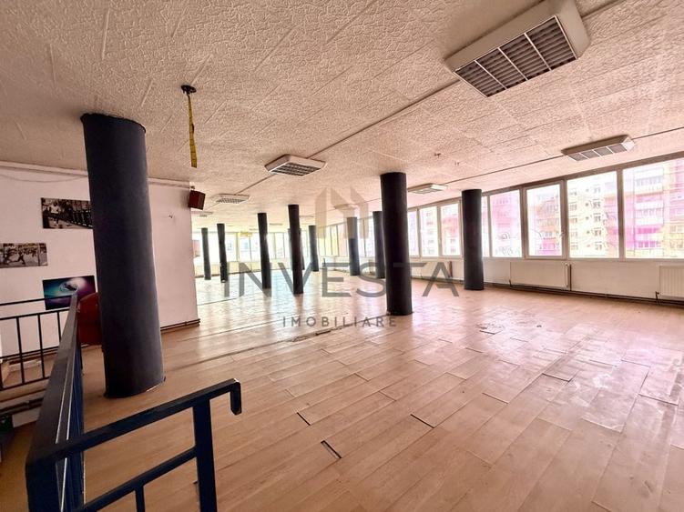 Spatiu pe 2 niveluri - 160 mp, trafic intens,  zona 21 Decembrie - 10