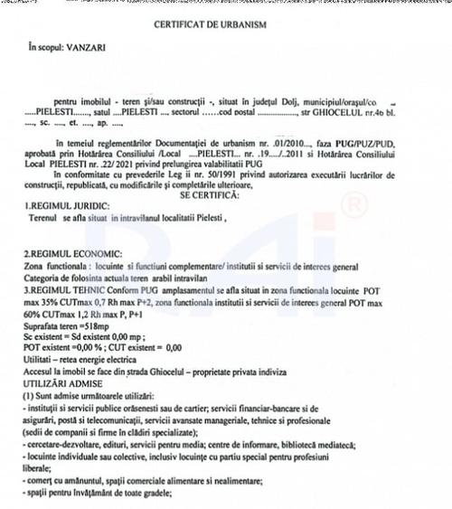 Teren UNICAT-Cartier de lux NUMAI 130 €/mp | Zona Calea Bucuresti! - 5