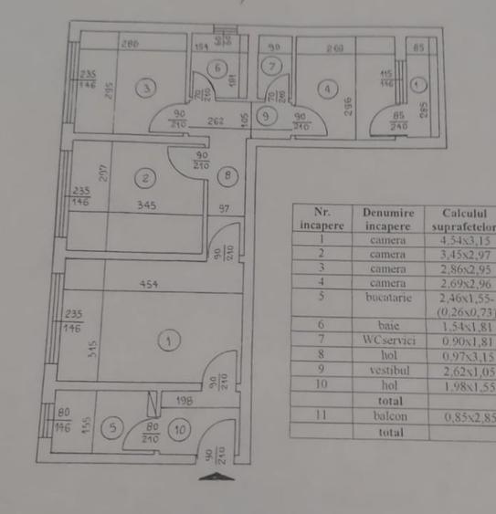 4 camere Militari Apusului | 60 mp, renovat complet, metrou Gorjului - 10