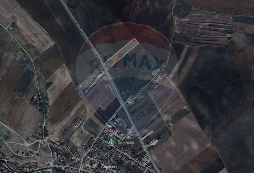 Teren 14,400 mp Turda, la drum national DN1 - 1