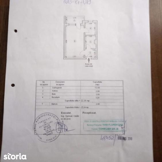 Garsoniera Capitol Renovata Etaj 1 - 4