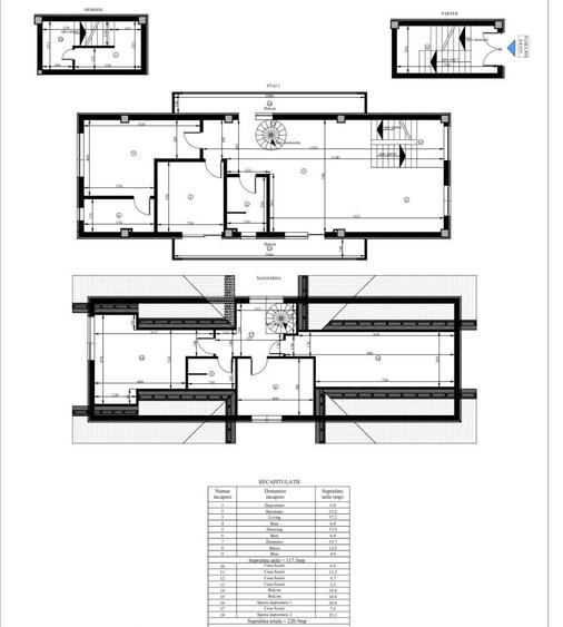 Apartament cu 3 camere în Miroslava