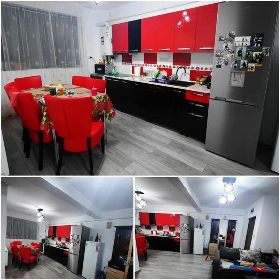 Apartament cu 3 camere decomandat, mobilat în Periferie