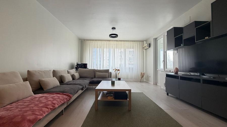 Apartament cu 3 camere decomandat, mobilat în Grozăvești