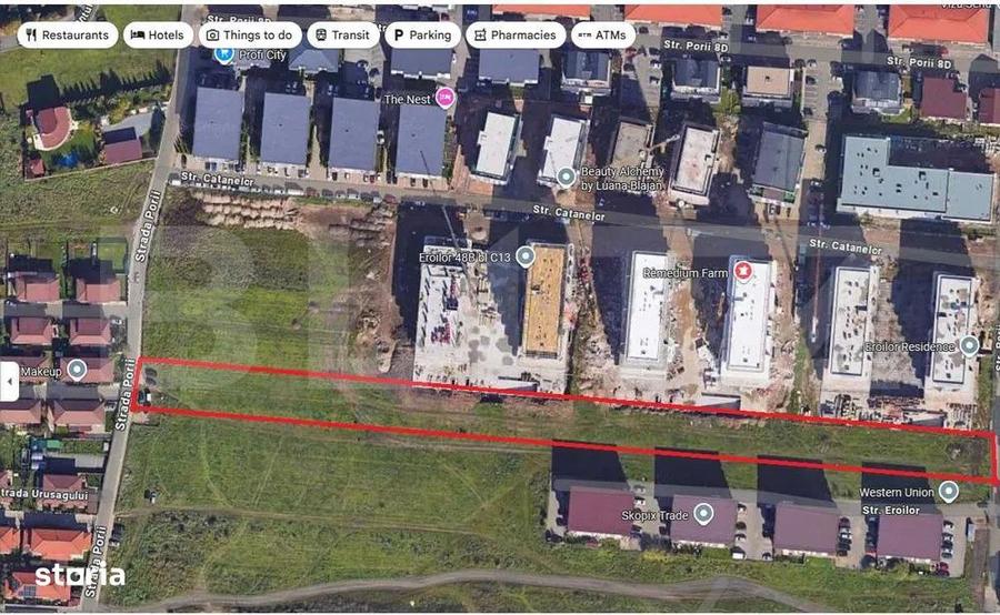 Teren intravilan, 5700mp, Floresti, zona centrala ! - 1