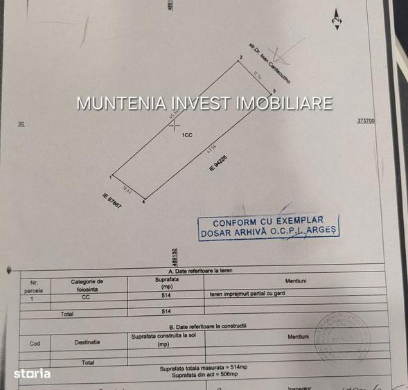 Teren 514 mp. intravilan, Zona Spitalul Militar - 5