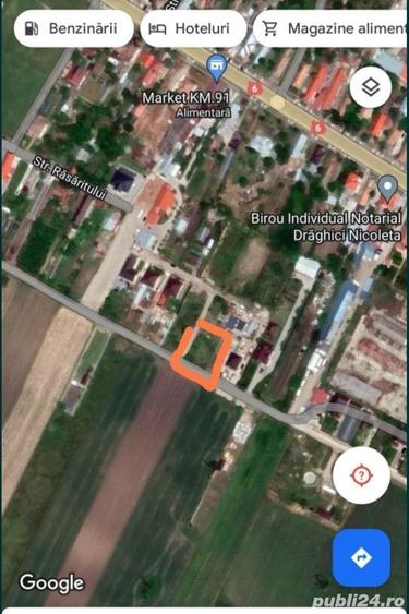 Inchiriez Teren intravilan deschideri la strada: 25m cu 20m -Amurgului - 1