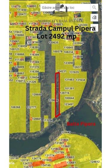 Teren - Pipera - str Campul Pipera - 4
