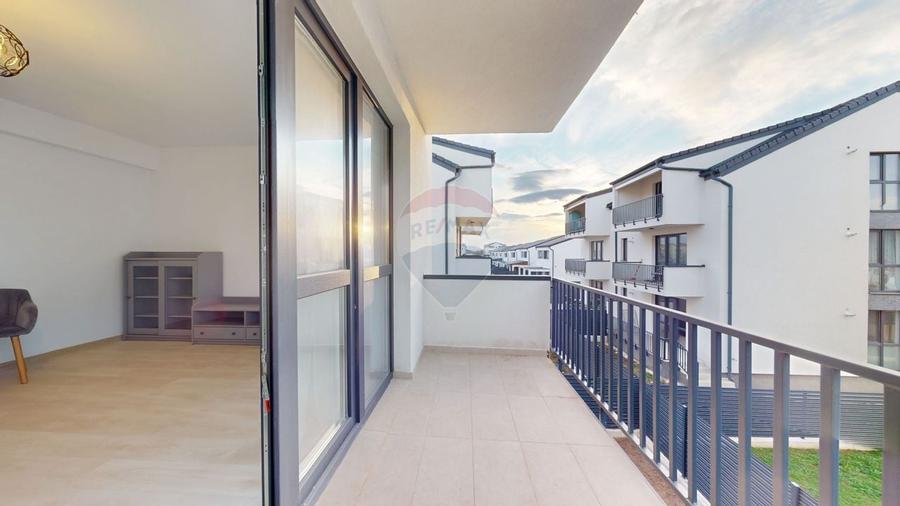 Apartament 2 camere mobilat | Parcare |  ROKA Village Sânpetru - 1