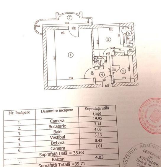 Garsoniera/ Brancoveanu/ Oraselul Copiilor/ Centrala proprie - 1