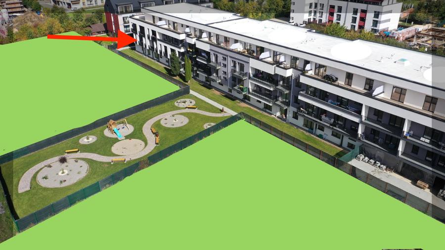 Apartament 3 camere,90,2 mp,cetaj 1,balcon mare, parcare inclusa - 3