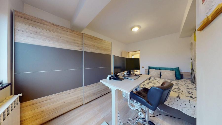 Apartament 3 camere decomandat, mobilat complet, vedere Parc Bazilescu - 17