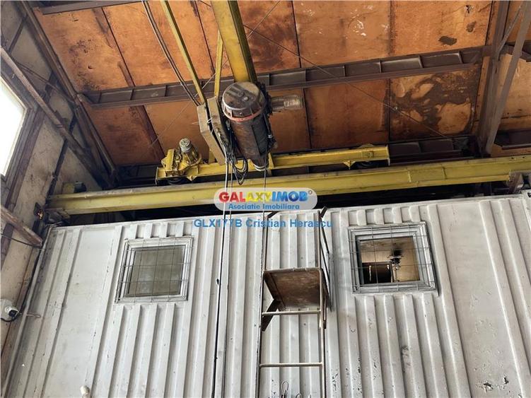 Hala 400 mp Pod Rulant 2T Birouri 100 mp Platforma Betonata 2500 mp - 10