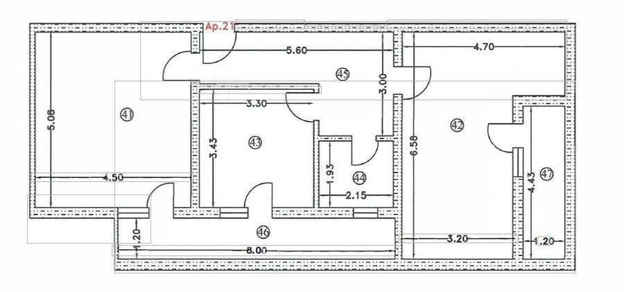 Apartament 3 camere decomandat de vanzare Popesti-Leordeni - 8