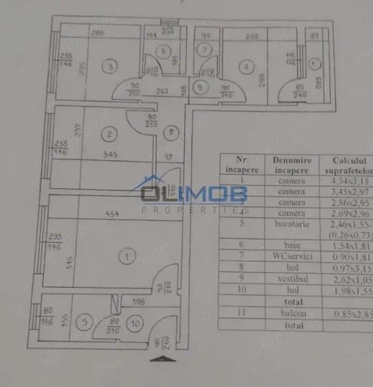 4 camere Militari Apusului | 60 mp, renovat complet, metrou Gorjului - 1