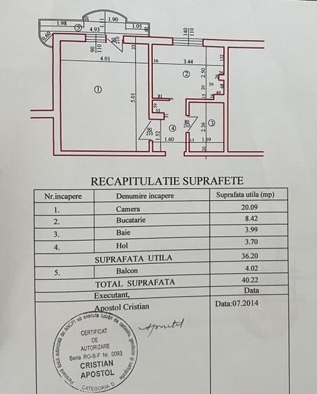 Garsoniera spatioasa, Parc Sebastian - Dumbrava Noua - 12