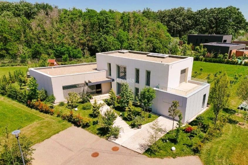 Vilă inteligentă cu grădină si acces in pădure- Dumbrava Vlăsiei, 300 mp utili