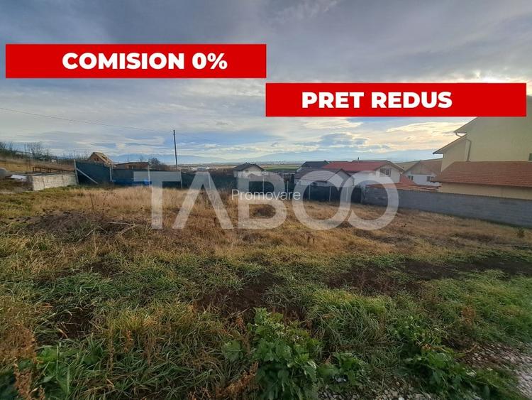 COMISION 0% Teren intravilan 464mp utilitati pe teren Sura Mare Sibiu