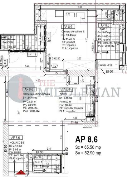 Apartament cu 2 camere langa  Piata Obor- Mall Veranda - 2