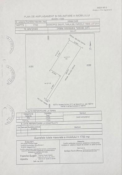 De vanzare Teren zona Zatun - 1