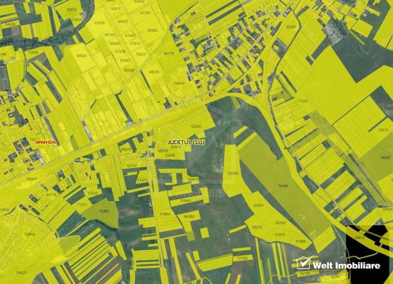 Gradina ta in Apahida - Valea Maratorii, 4000 mp extravilan - 4