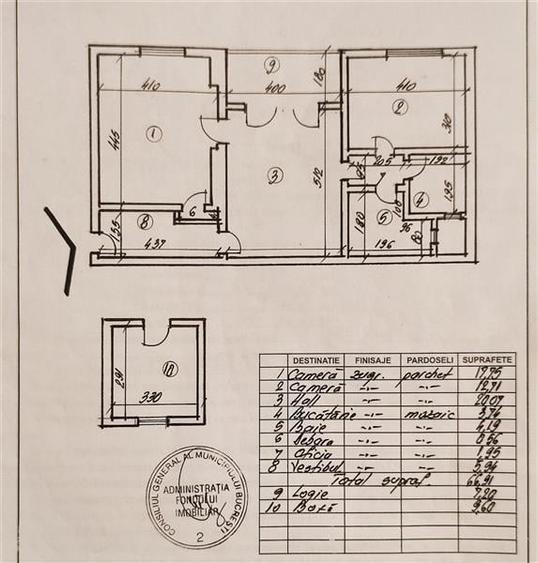 Vanzare apartament 3 camere Alba Iulia, cu CT - 3