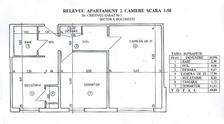 Vand apartament 2 camere 49mp decomandat (direct proprietar) - 7