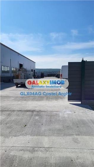 Vindem teren intravilan curti constructii12600 mp, hala noua 1050 mp - 2