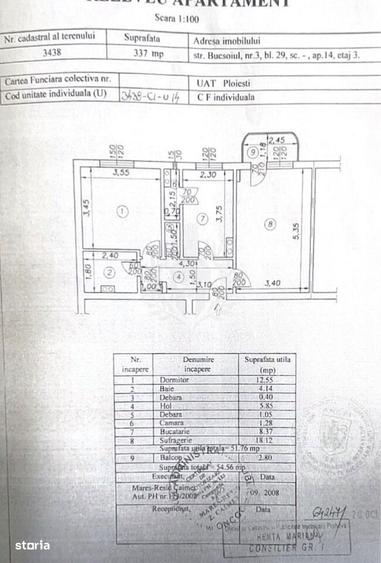 Apartament 2 camere, renovat, centrala proprie, zona Vest/ 9 Mai, - 7